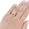 Bague 55 Bague Bulgari, "B.Zero1", or rose et diamants. 58 Facettes 32954