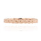 Bague 50 Alliance tresse ciselée or rose 58 Facettes TRE2.0R