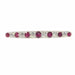 Broche Broche barre Art Déco avec diamants et rubis 58 Facettes 22027-0057
