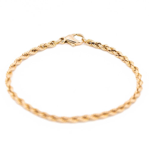 Bracelet Bracelet Maille torsadée Or rose 58 Facettes 2297271CN