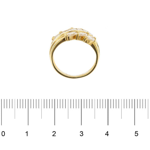 Bague 50 Bague bandeau avec diamants 58 Facettes 14764