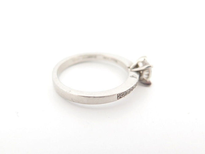 Bague 50 bague solitaire CHOPARD 829074-9006 for ever t50 en platine diamants 0.5ct 58 Facettes 250047