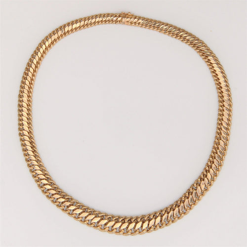 Collier Collier en or vintage gourmette 58 Facettes 23-167