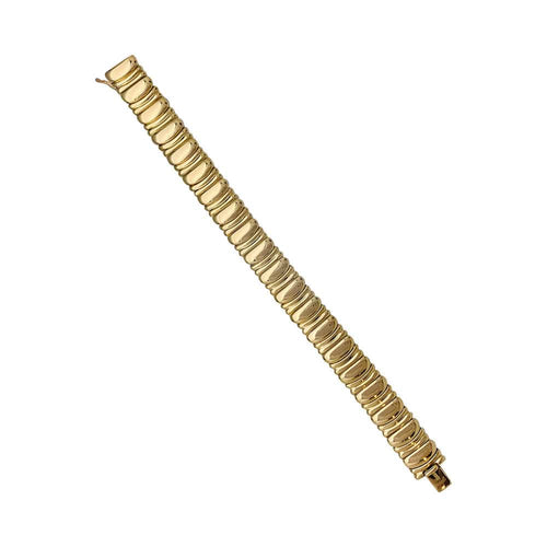 Bracelet Bracelet Cartier, "Casque d'Or", en or jaune. 58 Facettes 31928