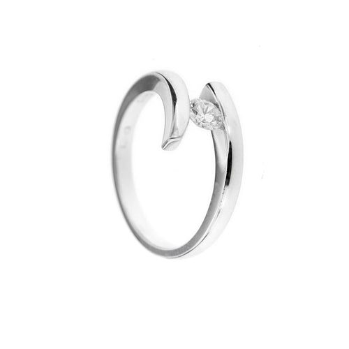 Bague 52 Bague solitaire diamant 0,25 ct 58 Facettes 13424