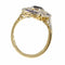 Bague 55 Bague de fiançailles Art Déco diamants Saphirs 58 Facettes 23263-0556
