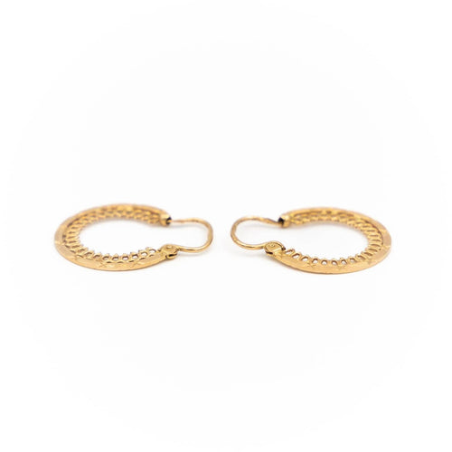 Boucles d'oreilles Boucles d'oreilles Créoles Or jaune 58 Facettes 2231990CN