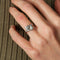 Bague BAGUE "TOI & MOI" OR & PLATINE 58 Facettes BO/220128