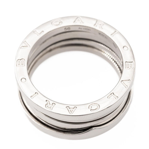 Bague 56 Bulgari Bague B.Zéro1 Or blanc 58 Facettes 2304932CN