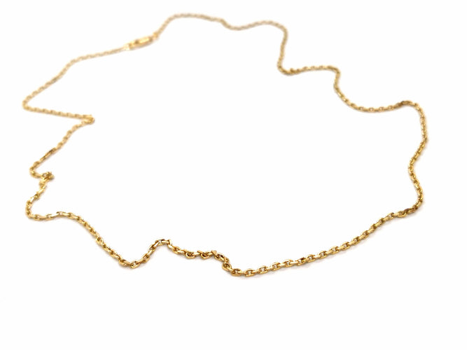 Collier Collier Maille forçat Or jaune 58 Facettes 1179549CD