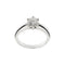 Bague 54 Bague solitaire Or blanc Diamant 58 Facettes 4114