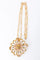 Pendentif Pendentif et broche or jaune du créateur grec Lalaounis ornée de pierres précieuses 58 Facettes