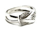Bague 54 Fred Bague Chance infinie Or blanc Diamant 58 Facettes 1875650CN