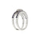 Bague 53 Bague saphirs diamants 58 Facettes 30559