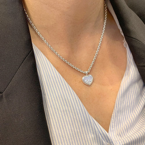 Collier Collier Chopard, "Happy Diamonds", or blanc. 58 Facettes 31384