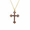 Collier Collier croix grenats 58 Facettes 14894