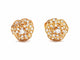 Boucles d'oreilles Boucles d'oreilles Fleur Or rose Diamant 58 Facettes 578707RV