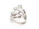 Bague 53 Bague Or blanc Diamant 58 Facettes 06330CD