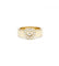 Bague 57 / Jaune / Or 750 Bague Happy Diamonds CHOPARD 58 Facettes R220061