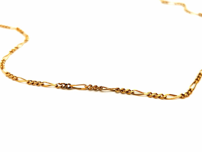 Collier Collier Maille figaro Or jaune 58 Facettes 1292203CN