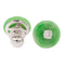 Boucles d'oreilles Boucles d'oreilles Puces Or blanc Jade Jadéite 58 Facettes 2432028CN
