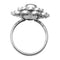 Bague 53 Bague marguerite en or blanc, diamants. 58 Facettes 26243