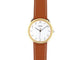 Montre montre HERMES arceau quartz 33 mm or & acier 58 Facettes 254345