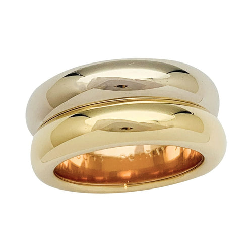 Bague 57 Bague Poiray,"Symbole", trois ors. 58 Facettes 31809