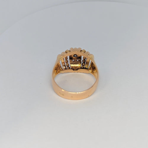 Bague Bague en or rose et diamant 58 Facettes 15997