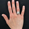 Bague 51 Bague ancienne perle fine et diamants en marguerite 58 Facettes 22-096