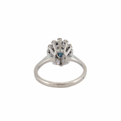 Bague BAGUE MARGUERITE SAPHIR & DIAMANTS 58 Facettes BO/230009//