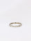 Bague Alliance américaine en or blanc et diamants 58 Facettes J59