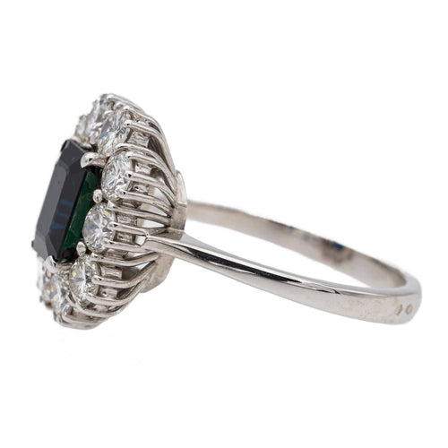 Bague 55 Bague Or blanc Saphir 58 Facettes 2602108CN