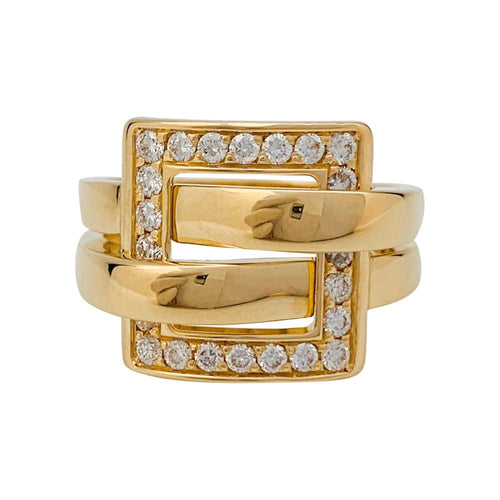 Bague 52 Bague Boucheron, "Déchaînée", or jaune, diamants. 58 Facettes 31207