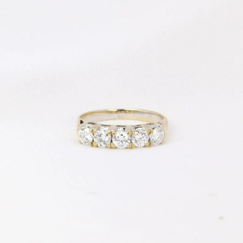 Bague Bague jarretière diamants 0,75 ct 58 Facettes J105