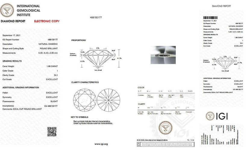 Bague 53.5 Bague solitaire diamant 1ct 58 Facettes G3460