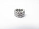 Bague 48 bague MAUBOUSSIN je le veux 5 rangs t48 49 or blanc 18k & diamants 58 Facettes 237061