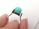 Bague 49 bague TIFFANY & CO sugar stacks paloma picasso 49 amazonite en argent 58 Facettes 253576