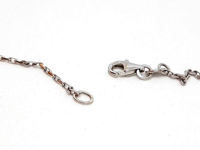 Collier Collier Or blanc 58 Facettes 06477CD