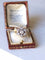 Bague Bague de fiançailles marguerite ancienne, or, argent et diamants 58 Facettes