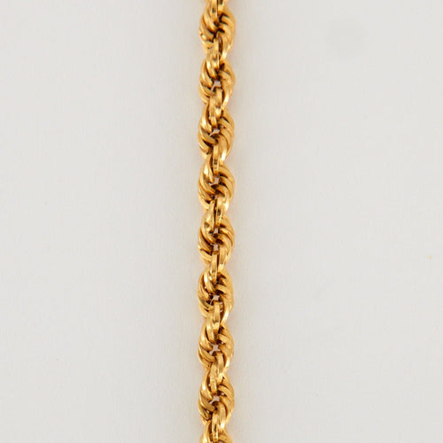 Collier Collier en or jaune 58 Facettes