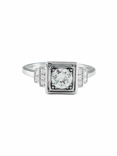 Bague Bague Solitaire Diamants 58 Facettes
