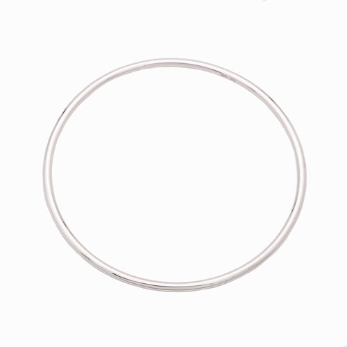 Bracelet Bracelet LUCKY ONE Jonc Or Blanc Massif 58 Facettes F58BRJZ25O3B65