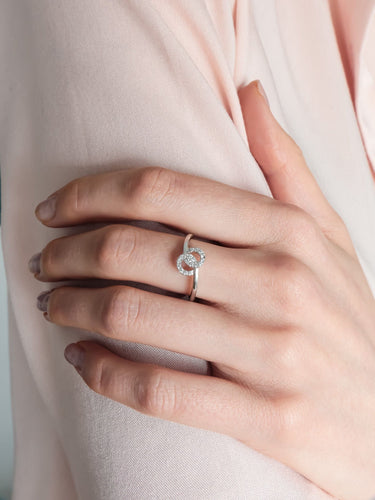 Bague 56 Bague Lucky One - Huit de Diamants 58 Facettes