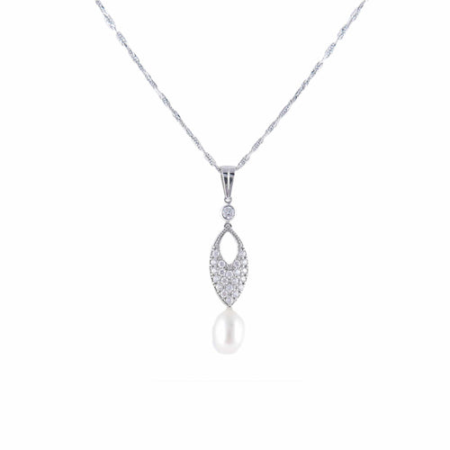 Collier Collier Perle Diamants 58 Facettes