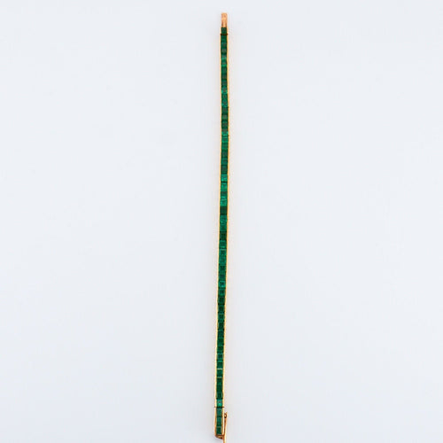 Bracelet CARTIER - Bracelet ligne Emeraudes 58 Facettes