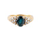 Bague 55 Bague Saphir et Diamants 58 Facettes