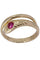 Bague BAGUE SERPENT RUBIS 58 Facettes 076881