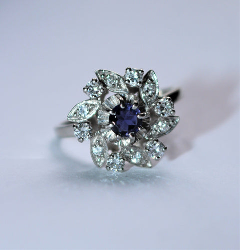 Bague Bague Fleur Tourbillon Diamants 58 Facettes