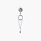 Boucles d'oreilles Boucles d'oreilles Diamants Or blanc 58 Facettes